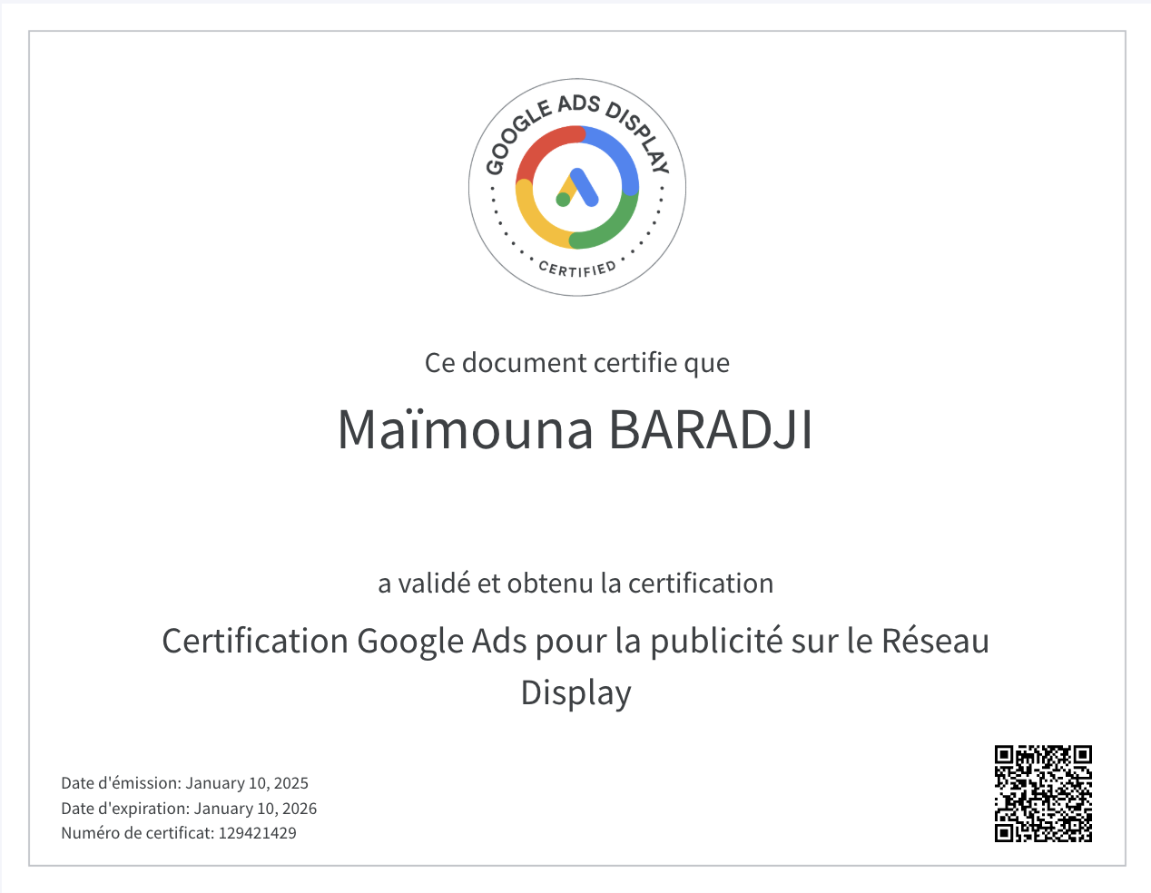 Google Ads pour la publicité sur le Réseau Display